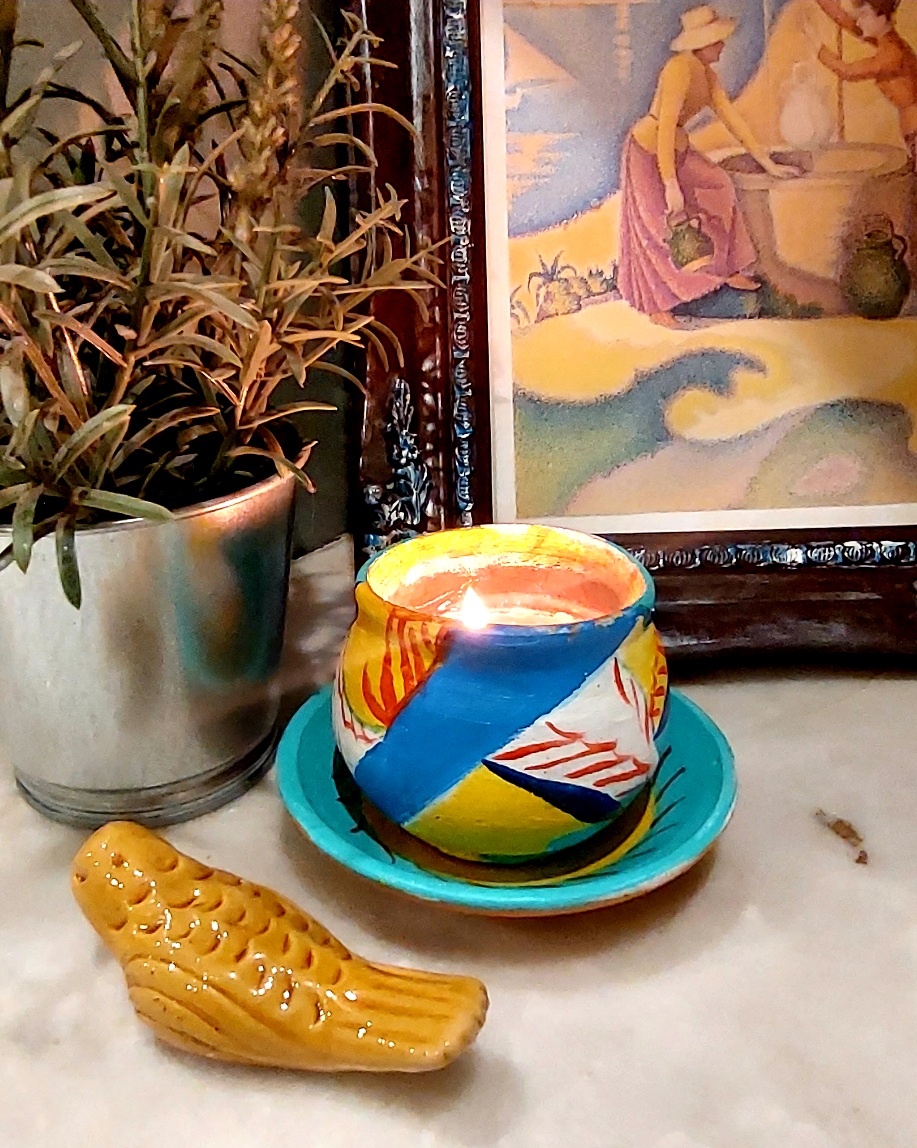 Homemade Scented candle project